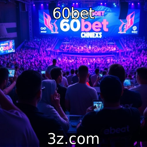 60bet - Análise do crescimento do eSports em eventos ao vivo